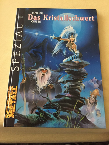 Abenteuer comic das kristall - comic,