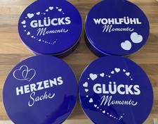 4 x Nivea Blechdose Geschenkdose 23 cm Leer