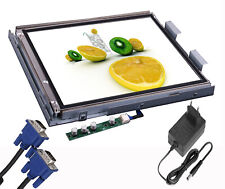 12 " TFT MONITOR = OPEN FRAME = DISPLAY 12V VGA  CNC SERVERSCHRANK 