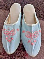 Pantoffel Asiatisch/Orient handbestickt