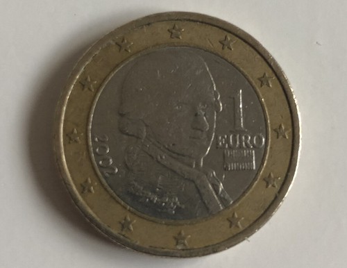 Euro münze mozart 2002 - euro,