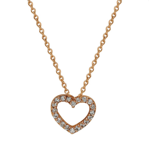 Aris diamond damenkette - aris, herz
