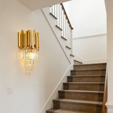 Kristall wandlampe hohe - kristall,