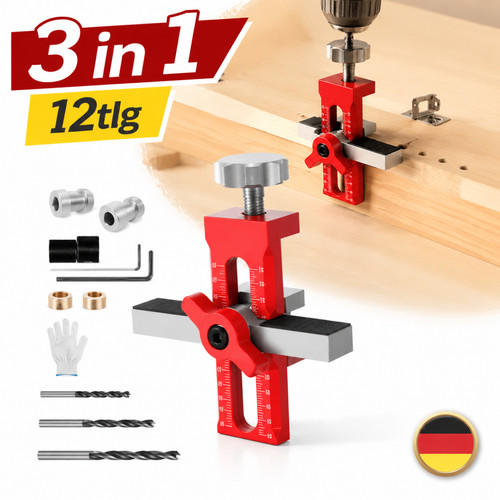 Bohrhilfe set bohrschablone - set,