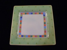 Villeroy & Boch Twist Alea Limone eckiger Telller 20,5 cm x 20,5 cm