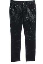 AMOR, TRUST & TRUTH Röhrenhose Damen Hose Gr. DE 44 schwarz Casual-Look