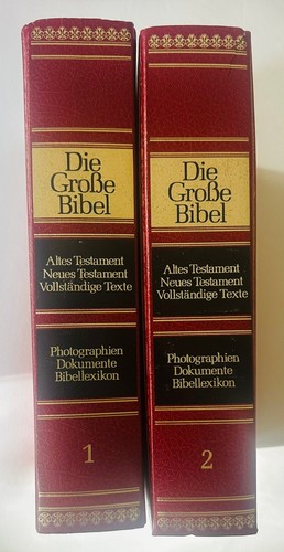 Die große bibel altes - die, 1+2