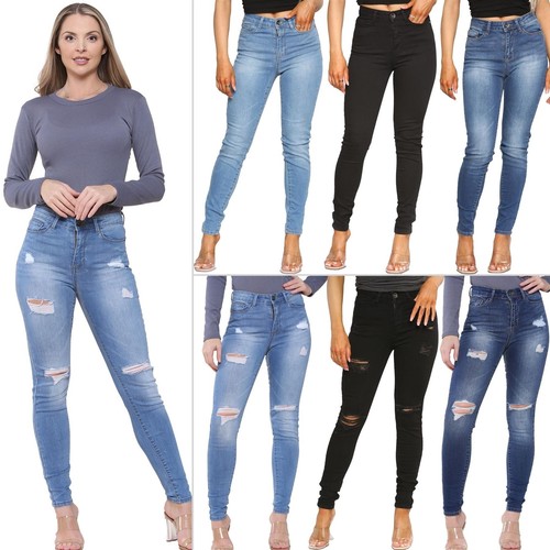 Enzo damen skinny stretch - enzo,