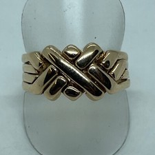 Schwerer Herren 9 kt 4 Band