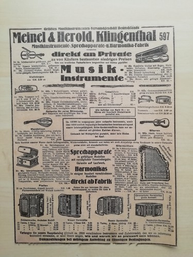 Meinel herold klingenthal - &,