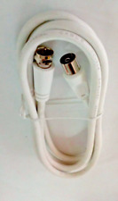 Koaxialkabel mit F-Stecker/TV Koax Stecker 95dB Unitymedia/Vodafon Modem/TV - 1m