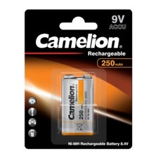 3x Akku 9V-Block 250mAh NiMH