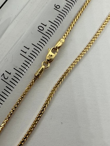 Halskette gelbgold - kt,