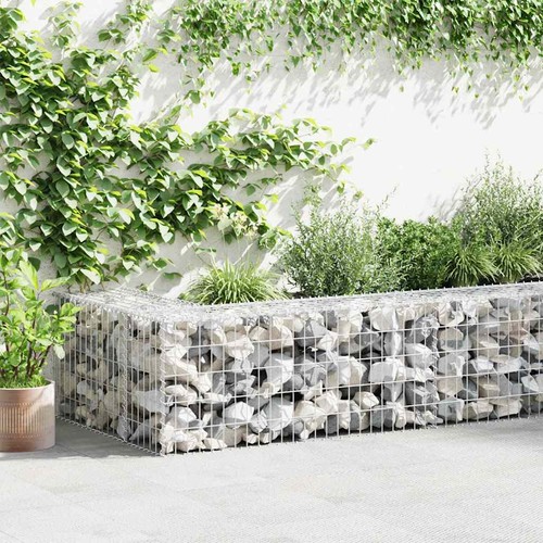 Gabionenwand mit abdeckung - gabionenwand,