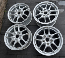 PORSCHE 4x Alufelgen Aluminium