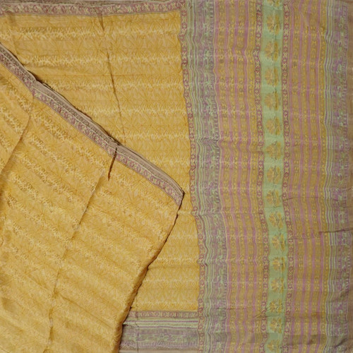 Vintage orange sarees - orange, 100%