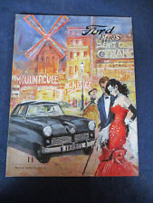 Ford Revue 11/1954 Weltkugel Taunus Nutzfahrzeuge  Zeitschrift Prospekt 302