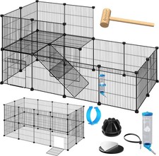 KESSER® XXL Set Freigehege, Gittergehege für Kleintiere – wie neu & unbenutzt!