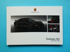 Prospekt / Buch / Katalog / Broschüre - Porsche 911 (991) - Exclusive - 03/13