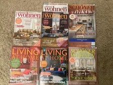 2x zuhause wohnen + 2x LIVING AT HOME + 2x SCHÖNER WOHNEN je 10 + 11 November/25