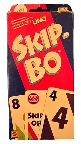 Mattel skip kartenspiel - skip-bo,