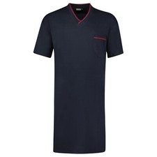 Herren Nachthemd Kurzarm