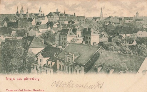 Merseburg stadtansicht - merseburg,