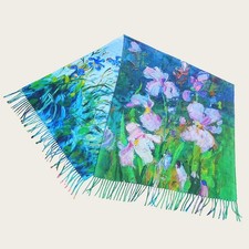 Grosser "Ölgemälde" Schal