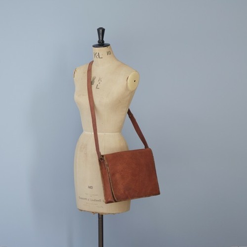 Leder kuriertasche - leder,