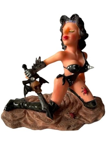 Actionfigur amazone mit - actionfigur,