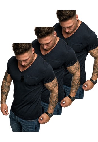 Herren brusttasche 3er pack - herren,