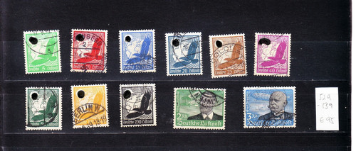 529 539 flugpost luftpost - 529,
