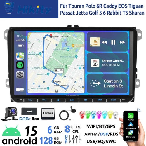 Dab 128g android15 carplay - 6+128g,