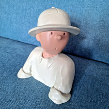 Tim Kongo Büste Figur Struppi Tintin Hergé Kunstharz ohne Markung kein Leblon