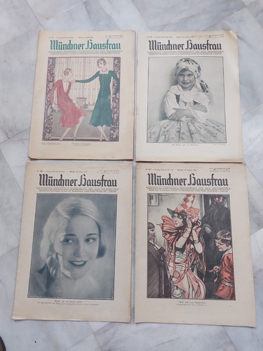 Münchner hausfrau 1930 - 4x,