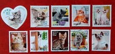 Briefmarken Japan Katzen 10