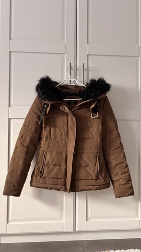 Zara winterjacke braun - zara,
