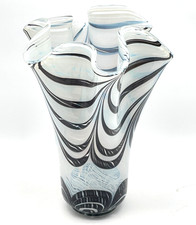 Vintage glas vase wohl murano - vintage,