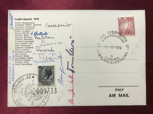 Autogramme 1976 expedition - 13, 1976-expedition