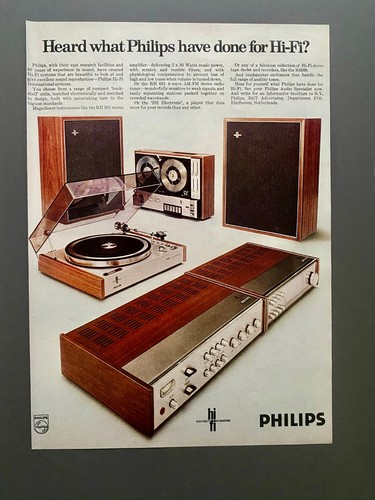 Philips plattenspieler hifi - philips,