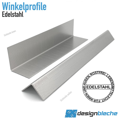 Edelstahl kantenschutz v2a - kantenschutz, l