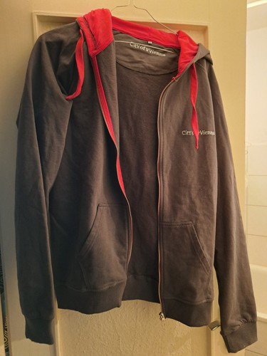 Sweatshirtjacke mittelbraun