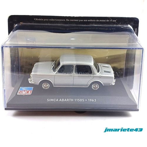 Simca abarth 1150s 43 - (1963), 1:43