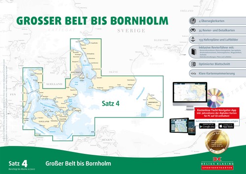 Seekarten satz revierführer - seekarten, 4