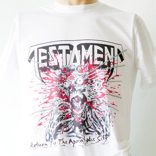 Testament metal rock shirt - testament, t-shirt