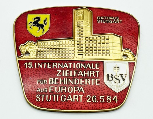 Plakette bsv zielfahrt - plakette,
