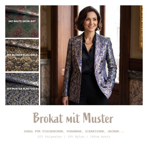 Brokat stoff meterware - brokat,