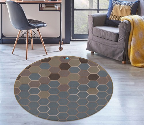 Retro sechseck zhuc2751 - 3d,