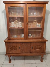 Vitrinenschrank eiche - vitrinenschrank,