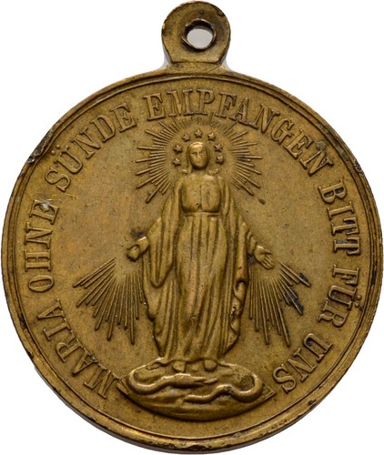 Wallfahrt medaille jungfrauen - medaille,